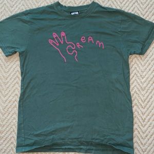 Mens medium Green and pink ice cream t shirt.